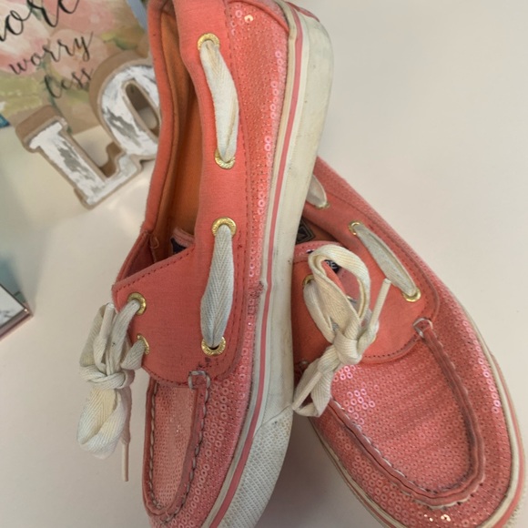 5 for$25- Sparkly Sperry Topsiders size 6 - Picture 13 of 16